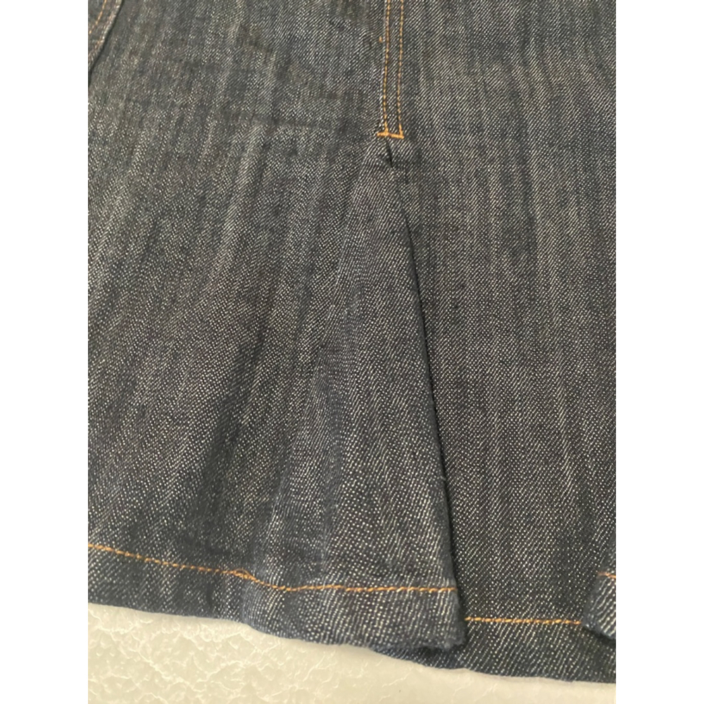 Ricki's Denim Pleated Skirt Size 8 Dark Blue - Picture 3 of 6